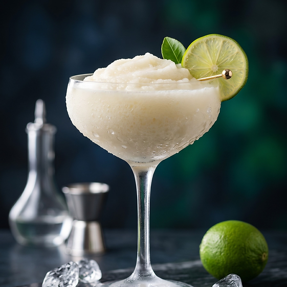 A perfectly balanced, pale green slush that captures the signature tartness and creamy sweetness of key lime pie. It is a refreshing, dessert-inspired beverage that stands out in any premium flavour lineup, offering a unique and sophisticated chill.